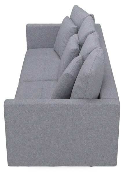 ROZKLADACIA POHOVKA, textil, sivá MID.YOU - Sedačky, Online Only