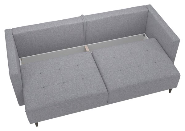 ROZKLADACIA POHOVKA, textil, sivá MID.YOU - Sedačky, Online Only