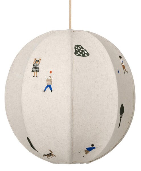 Ferm Living Vyšívané textilné tienidlo Park 1104263427