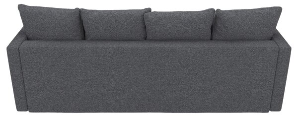ROZKLADACIA POHOVKA, textil, tmavosivá MID.YOU - Sedačky, Online Only