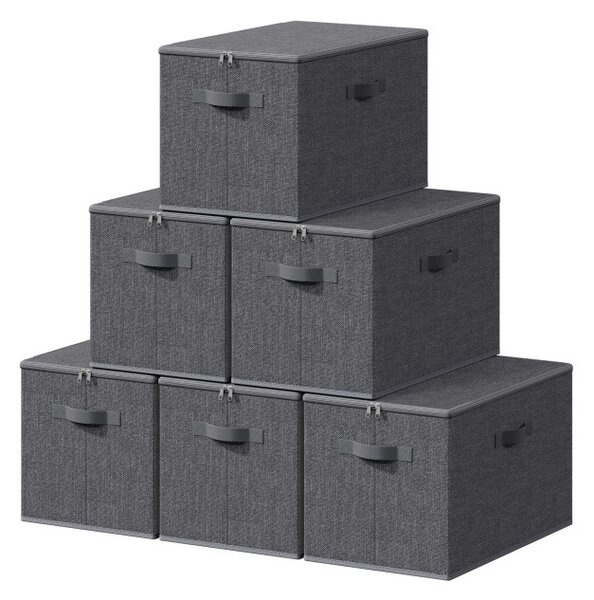 Sada šiestich úložných boxov RZBB35050GN03 (6 ks)