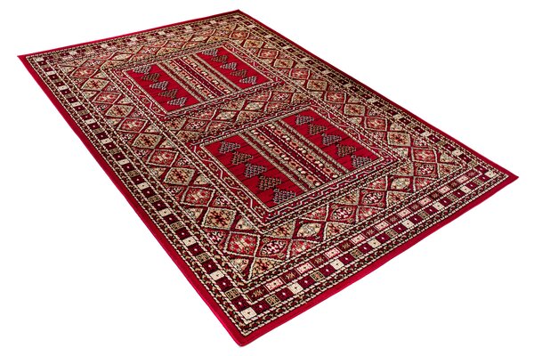 TA Koberec J930A RED EUFRAT BLX Červený Obdĺžnikový Rozmer: 70X140 cm