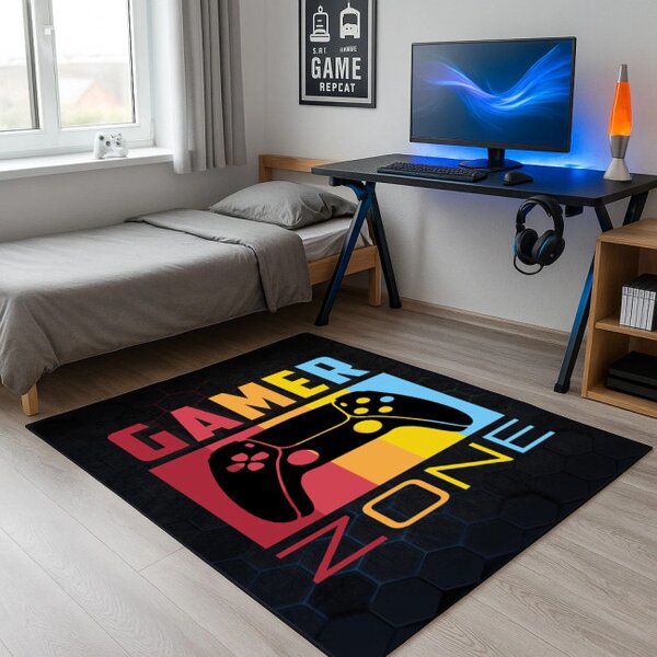 Protišmykový herný koberec Gamer Zone