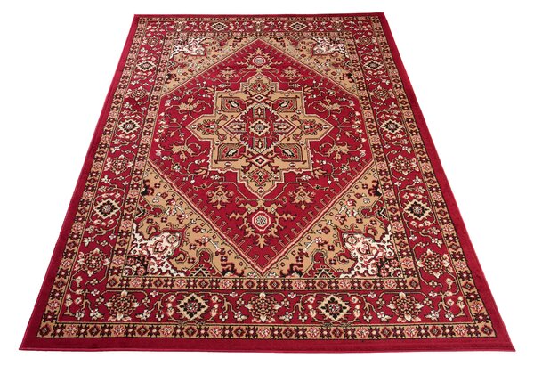 TA Koberec L612A RED EUFRAT BLX Červený Obdĺžnikový Rozmer: 120x170 cm