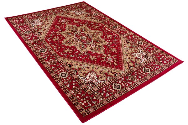 TA Koberec L612A RED EUFRAT BLX Červený Obdĺžnikový Rozmer: 120x170 cm