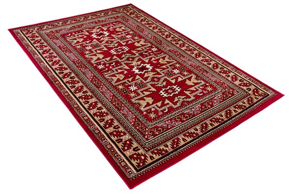 TA Koberec 9162A RED EUFRAT BLX Červený Obdĺžnikový Rozmer: 70X140 cm