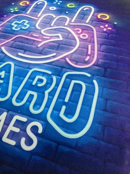 Protišmykový herný koberec Hard Games