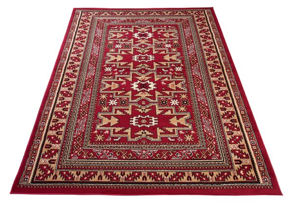TA Koberec 9162A RED EUFRAT BLX Červený Obdĺžnikový Rozmer: 70X140 cm