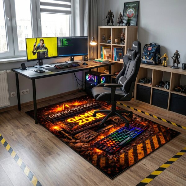 Protišmykový herný koberec Restricted