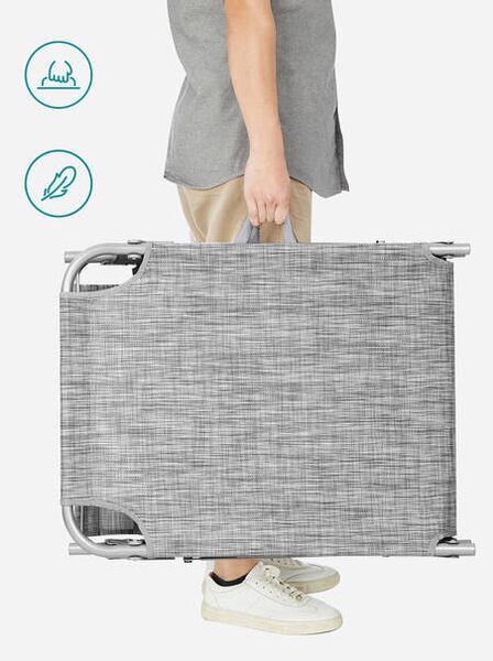 LEŽADLO NA OPAĽOVANIE kov, textil Modante - Online Only záhrada, Online Only