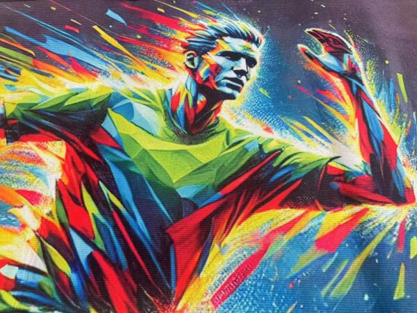 Protišmykový herný koberec FootBall viacfarebný