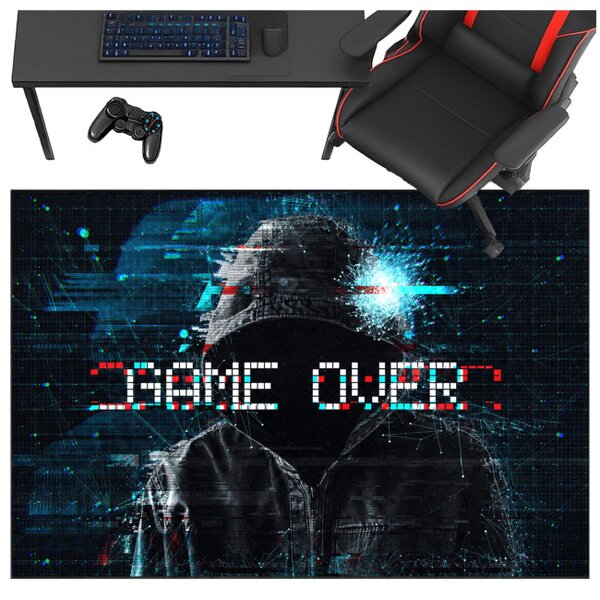 Protišmykový herný koberec Game Over