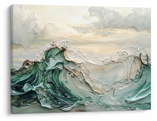 Obraz - 3D abstrakcie mora (70x50 cm)
