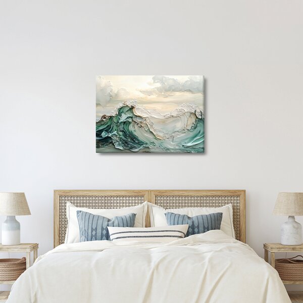 Obraz - 3D abstrakcie mora (70x50 cm)