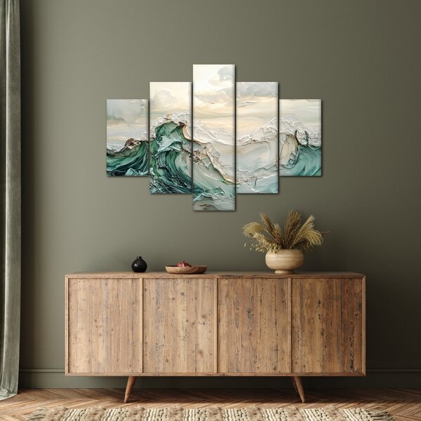 Obraz - 3D abstrakcie mora (150x105 cm)