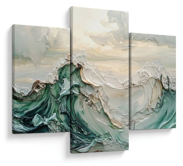 Obraz - 3D abstrakcie mora (90x60 cm)