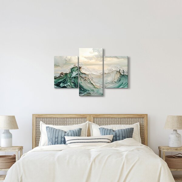 Obraz - 3D abstrakcie mora (90x60 cm)