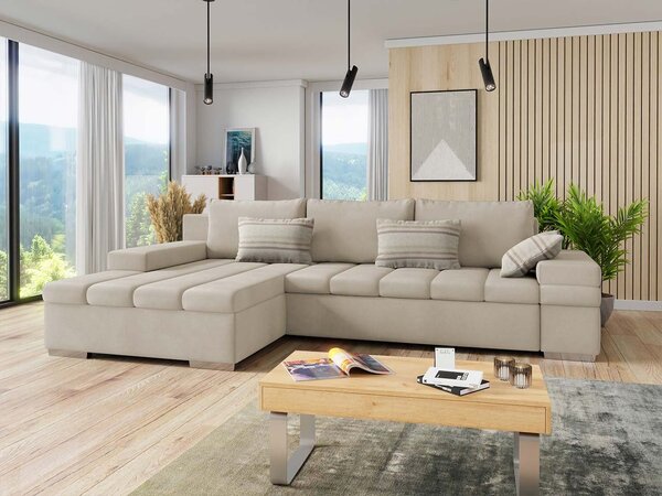 Mirjan24 Rohová sedačka Kanton, Dostupné poťahy: Uttario Velvet 2979 + Uttario Velvet 2979 + Senegal 825, Strana: ľavá 5903211213892