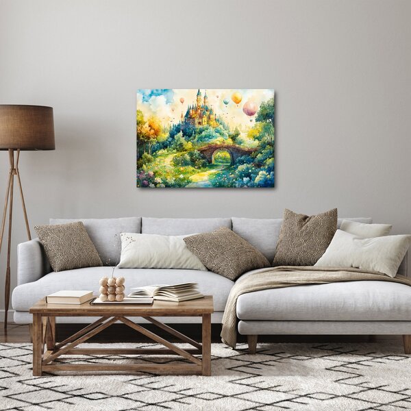 Obraz - Rozprávkový zámok (70x50 cm)