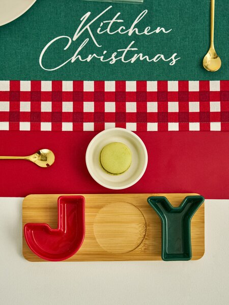 Sinsay - Podnos na servírovanie s tromi miskami - viacfarebná