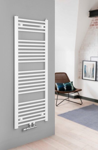 Aqualine Aqualine, DIRECT vykurovacie teleso s stredovým pripojením 600x1680 mm, 1013 W, biela, ELM66T