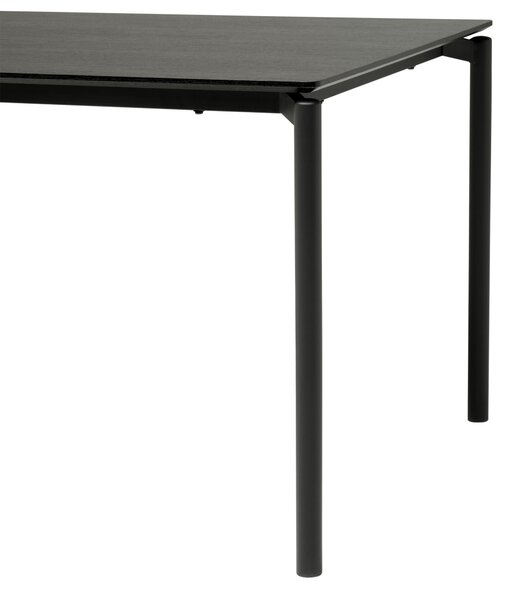 JEDÁLENSKÝ STÔL, čierna, 160/90/76 cm P & B - Online Only jedálne, Online Only