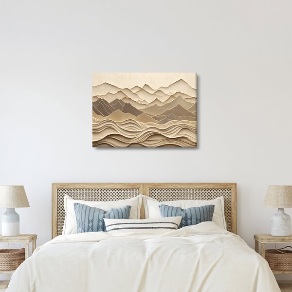 Obraz - 3D línia hôr (70x50 cm)