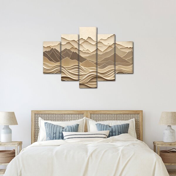 Obraz - 3D línia hôr (150x105 cm)