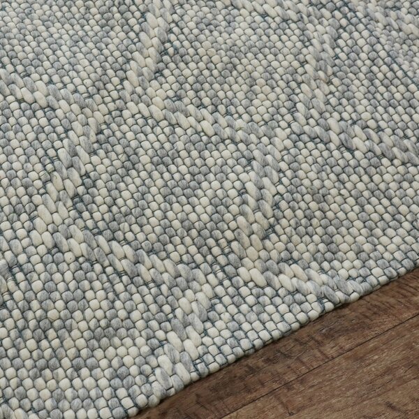 Asra , Kusový ručne tkaný koberec Woolen 4 Grey, 150x240, šedá, obývacia izba