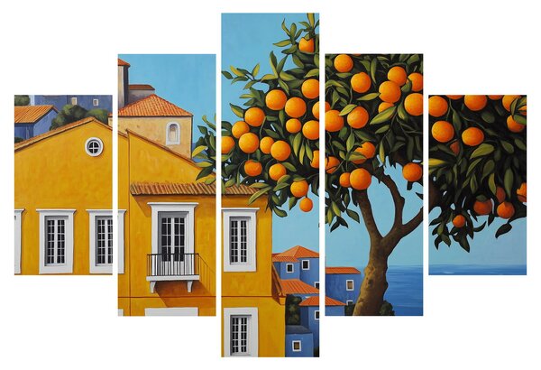 Obraz - Pomarančovník (150x105 cm)