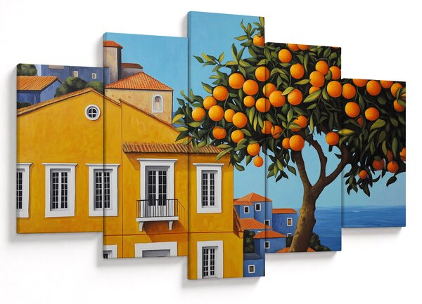 Obraz - Pomarančovník (150x105 cm)