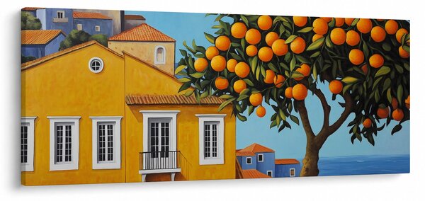 Obraz - Pomarančovník (120x50 cm)