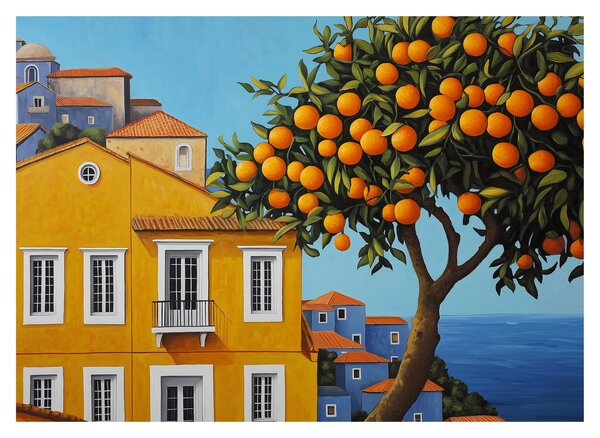 Obraz - Pomarančovník (70x50 cm)