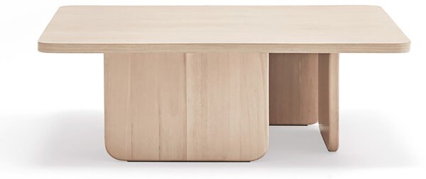 MUZZA Konferenčný stolík arq 100 x 100 cm prírodný