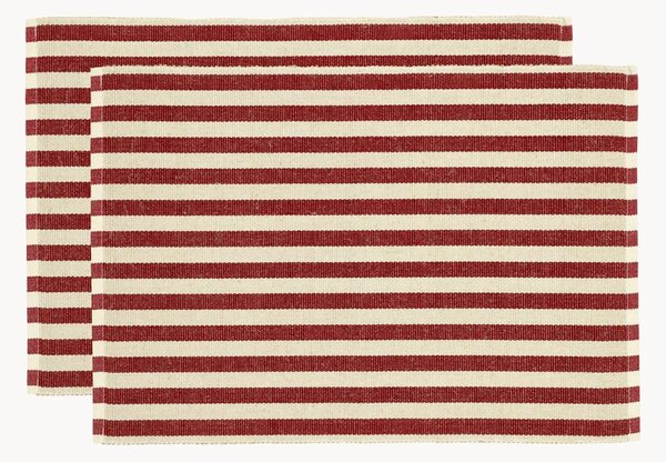 Bavlnené prestierania Statement Stripe, 2 ks
