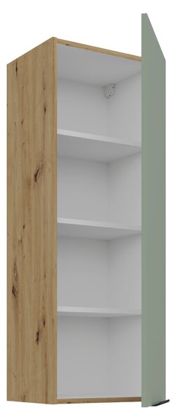 NovýNábytok.sk Horná kuchynská skrinka Arsella 40 G-108 1F (akvamarínová + dub artisan). Vlastná spoľahlivá doprava až k Vám domov. 1160638