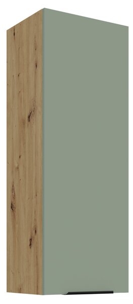 NovýNábytok.sk Horná kuchynská skrinka Arsella 40 G-108 1F (akvamarínová + dub artisan). Vlastná spoľahlivá doprava až k Vám domov. 1160638