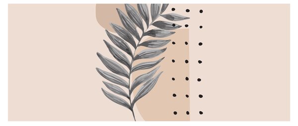 Obraz - Ilustrovaný list N⁰2 (120x50 cm)