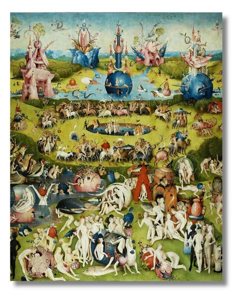 Obraz Hieronymus Bosch - Záhrada pozemských rozkoší - S (40x30cm) 49€