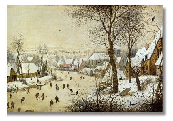 Obraz Pieter Bruegel st. - Zimná krajina s korčuliarmi - S (40x30cm) 49€