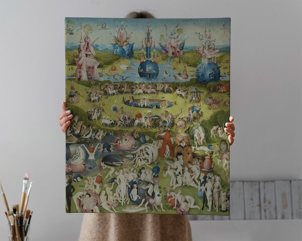 Obraz Hieronymus Bosch - Záhrada pozemských rozkoší - S (40x30cm) 49€