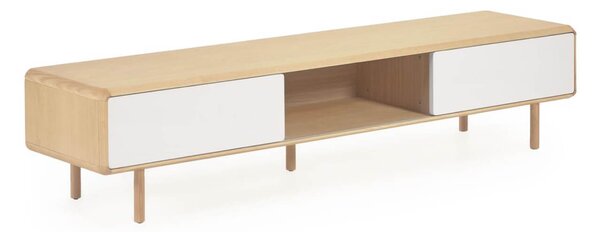 MUZZA Drevený TV stolík Marewa 180 x 41 cm