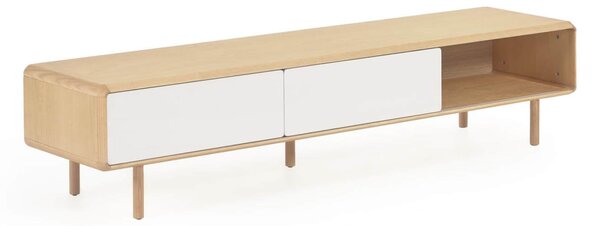 MUZZA Drevený TV stolík Marewa 180 x 41 cm