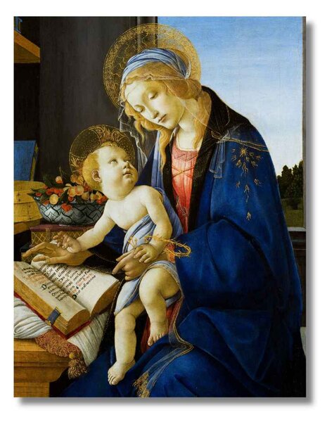 Obraz Botticelli - Madona s dieťaťom - S (40x30cm) 49€