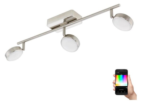 Eglo 97716 - LED RGB Bodové svietidlo CORROPOLI-C 3xLED/5W/230V