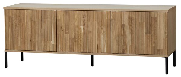 MUZZA TV skrinka gravure 150 x 56 cm prírodný dub