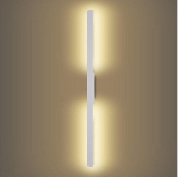 Brilagi - LED vonkajšie nástenné svietidlo LUNA LED/24W/230V 3000K IP65 100 cm biela CRI 90