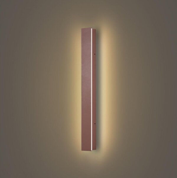 Brilagi - LED vonkajšie nástenné svietidlo LINEAR LED/12W/230V 3000K IP65 50 cm hnedé CRI 90