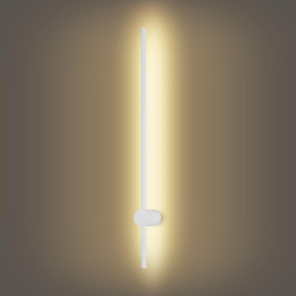 Brilagi - LED vonkajšie nástenné svietidlo AURA, 20 W, 230 V, 3000 K, IP54, 97 cm, biela, CRI 90
