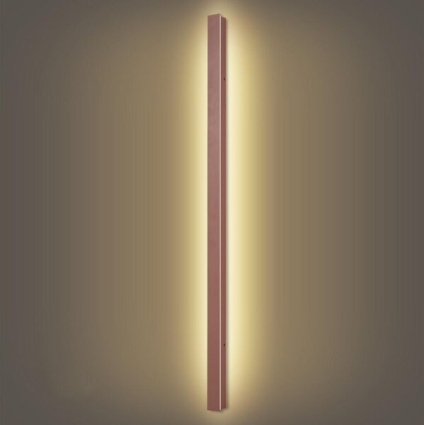 Brilagi-LED Vonkajšie nástenné svietidlo LINEAR LED/32W/230V 3000K IP65 140 cm hnedé CRI 90